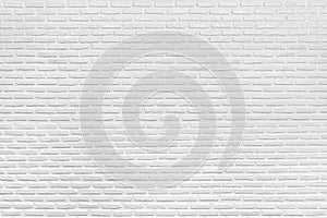 Modern White Brick Wall Texture and Background