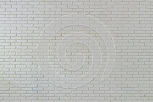 Modern white brick wall texture for background