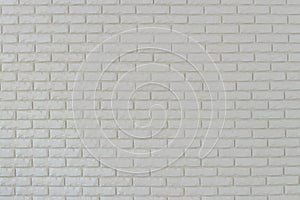 Modern white brick wall texture for background