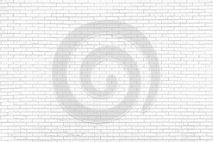 Modern white brick wall texture background.