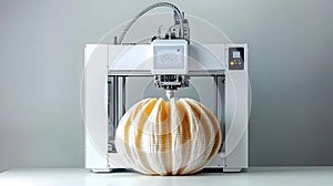 Advanced 3 d printer creating complex object with precision and detail