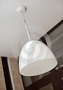 Modern white lamp shade