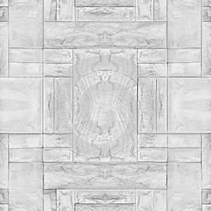 Modern white slab ,slate stone wall background