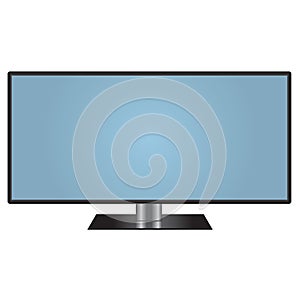 Modern widescreen tv lcd monitor