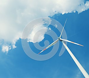 Modern wind energy power station