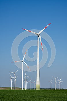 Modern wind energy turbines