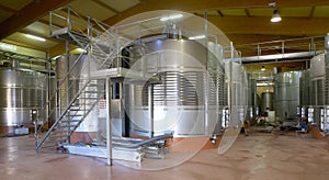 Modern winery fermenting process