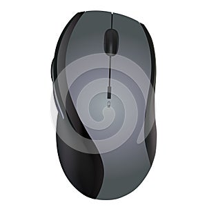 Modern Wireless Mouse (Vector)