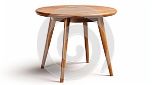 Modern Wooden Coffee Table - Vray Tracing - Retro Charm - High Resolution