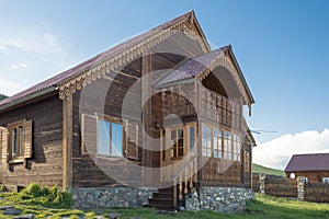 Modern wooden house