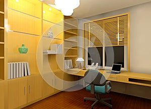 Modern workroom