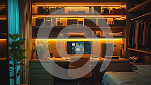 Innovative smart home control center with dynamic user interface design