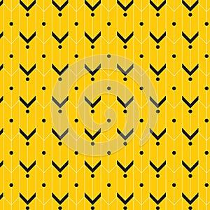 Modern Yellow Graphic  style Background Vector