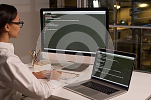 Young IT Worker Developing Code