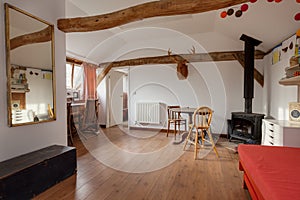 Modernised 17th century cottage interior