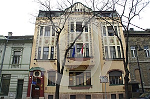 Modernism building in Subotica