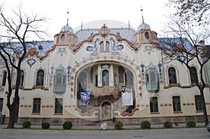 Modernism building in Subotica