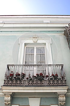 Modernist balcony