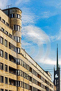 Modernistic edifice photo