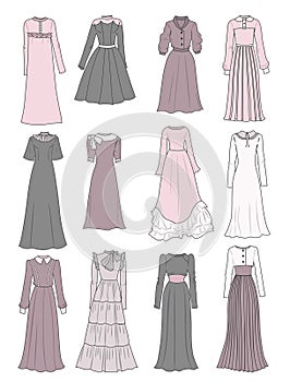 Modest long dresses