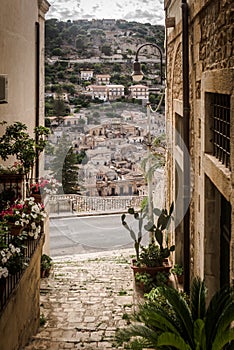 Modica, sicilian village