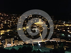 Modica Sicily by night photo