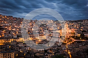 Modica in Sicily