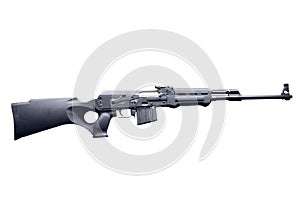 Modified AK47 semi automatic hunting rifle photo