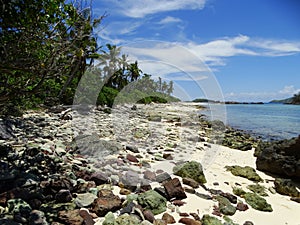 Modriki Monuriki island - famous of the movie Cast Away with Tom Hanks