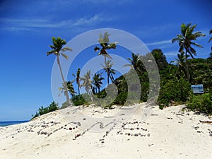 Modriki Monuriki island - famous of the movie Cast Away with Tom Hanks