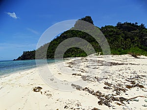 Modriki Monuriki island - famous of the movie Cast Away with Tom Hanks