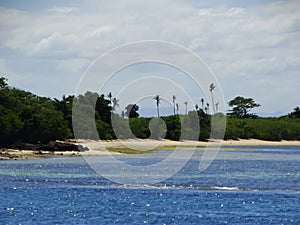 Modriki Monuriki island - famous of the movie Cast Away with Tom Hanks