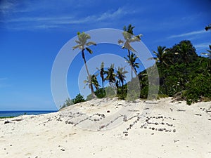 Modriki Monuriki island - famous of the movie Cast Away with Tom Hanks