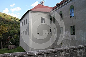 Modry kamen castle in middle Slovakia