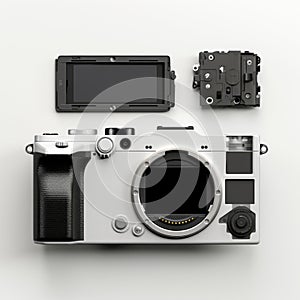 Modular Design Camera With M42 Mount And Hidden Details