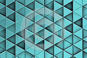 RELIEF BACKGROUND WITH BLUE TRIANGLES AND SHADOWS