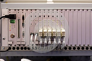 Modular PLC based industrial control system