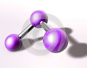 Moecule structure model