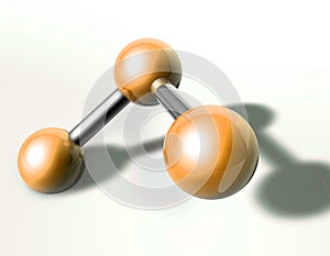 Moecule structure model