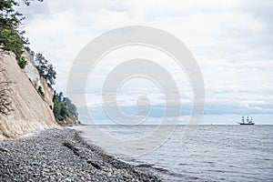 Moens Klint in Southern Part of Sealand in Denmark