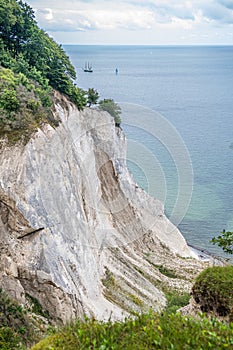 Moens Klint in Southern Part of Sealand in Denmark photo