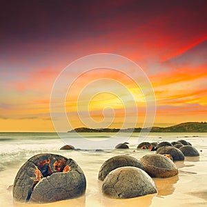 Moeraki Boulders