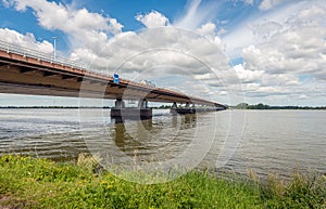 Moerdijk road bridge over the Hollandsch Diep river