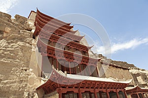 Mogao Caves in Dunhuang, China