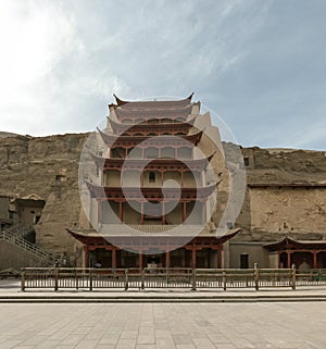 Mogao Grottoes in Gansu, China