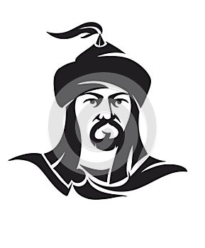 Mogolian man character