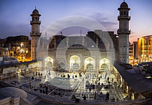 Mohabbat Khan Mosque Peshawar Pakistan photo
