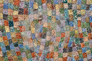 Mohair mosaic