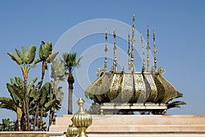 Mohamed V Mausoleum in Rabat, Morocco