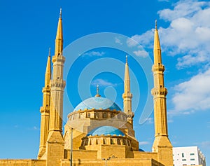 Mohammad Al-Amin Mosque in Beirut, Lebanon